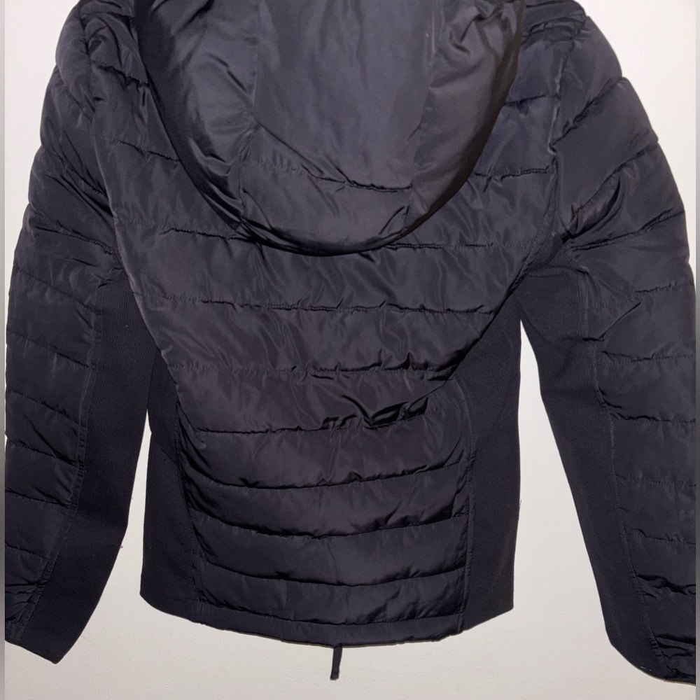 NWT Universal Standard Black Comfort Panel Light Padded Packable Jacket XS - Picture 8 of 15